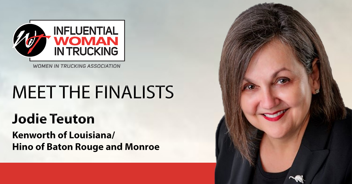 Meet the Influential Woman in Trucking Finalists: Jodie Teuton