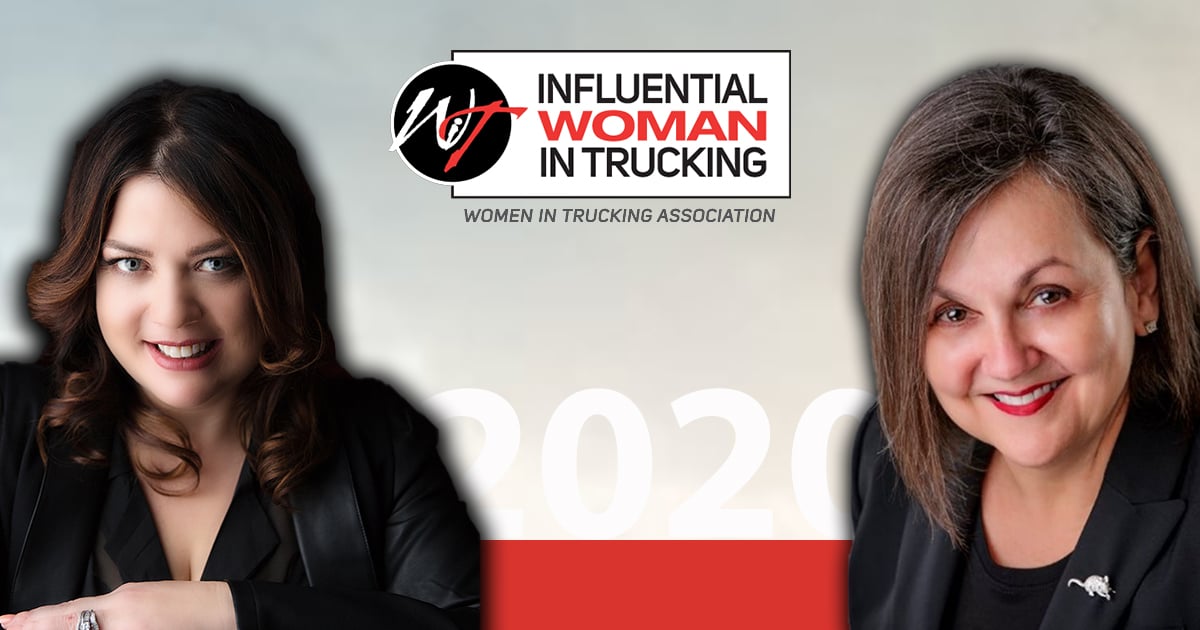 2020 Influential Woman in Trucking Winners