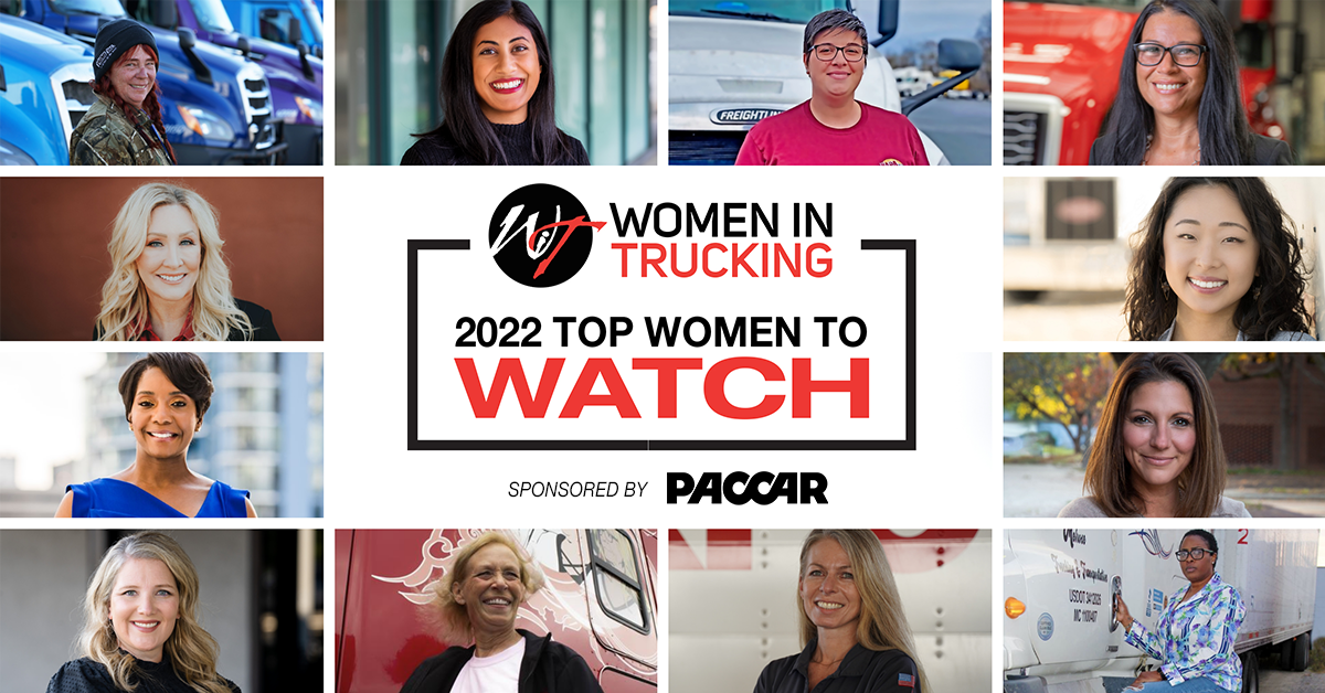 Women In Trucking Association Announces 2022 Top Women to Watch in Transportation