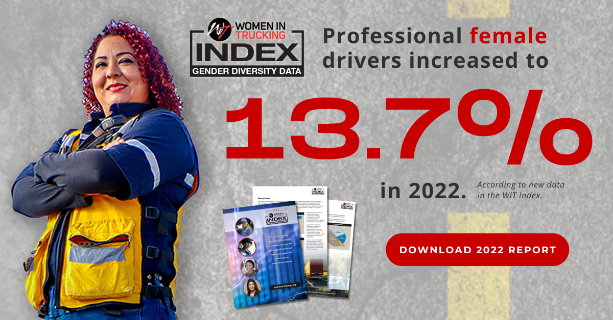 Female Drivers Comprise 13 Percent of Driver Workforce