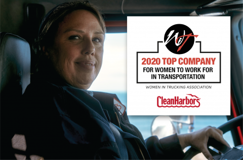 Women In Trucking Names Clean Harbors ‘Top Company for Women to Work’