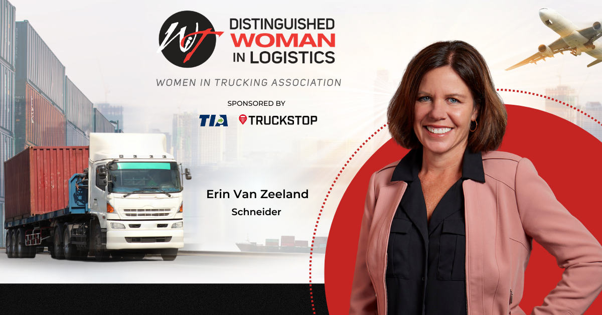Women In Trucking Association Announces Winner of 2023 Distinguished Woman in Logistics Award